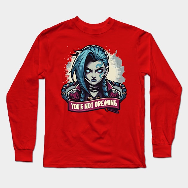 armed and dangerous- jinx power Long Sleeve T-Shirt by whatyouareisbeautiful